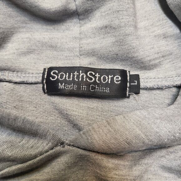 Homies New York Hoodie Womens L Gray Pullover Sweatshirt Long Sleeve Lightweight - Picture 3 of 7